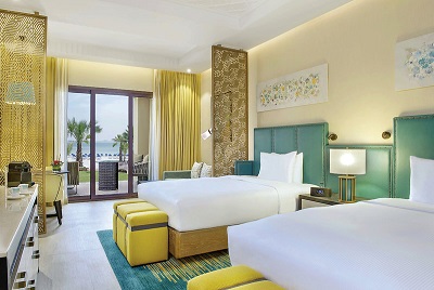 Double Tree by Hilton Resort & Spa Marian Island*****Ras al Khaimah Golfreisen und Golfurlaub