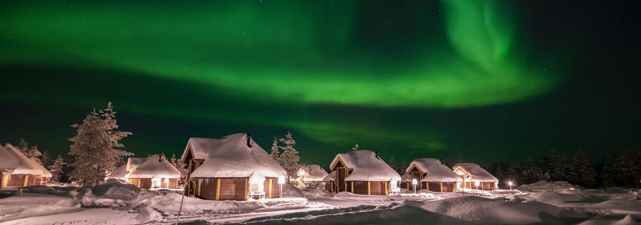 Northern Lights Village Levi in Finnland